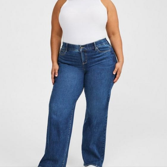 Torrid Bombshell Wide Leg Pants - Picture 1 of 4